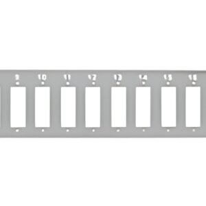 LogiLink Façade pour tiroir optique 19", 24 ports, noir
