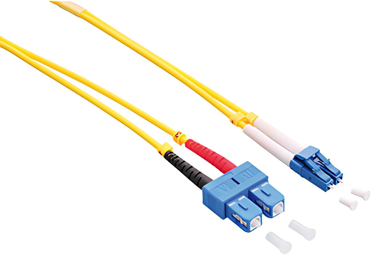LogiLink Câble patch fibre optique, LC-Duplex-SC-Duplex, 5 m