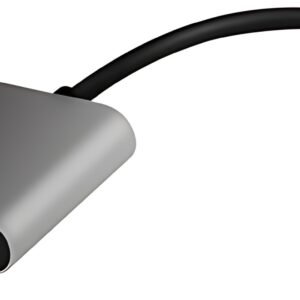 LogiLink Câble adaptateur USB-C - Displayport, noir/gris