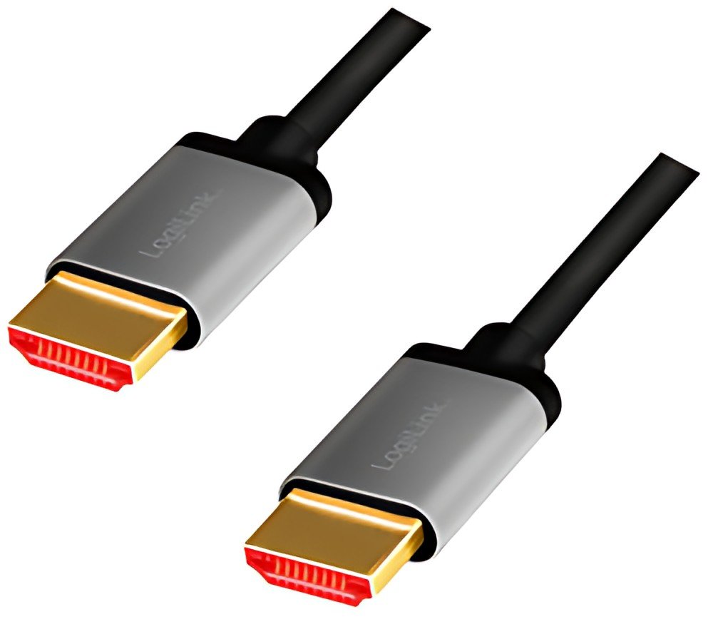 LogiLink Câble HDMI 2.1, fiche mâle A - mâle A, 1,0 m