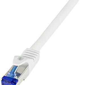 LogiLink Câble patch Ultraflex, Cat.6A, S/FTP, 15 m, blanc