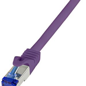 LogiLink Câble patch Ultraflex, Cat.6A, S/FTP, 20 m, violet
