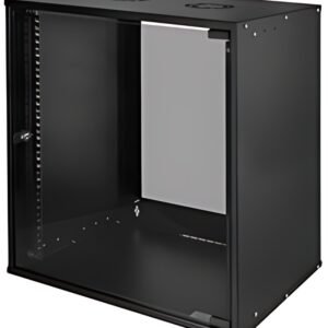 LogiLink Coffret mural 19" ECO, 12 U, assemblé, noir