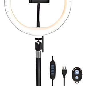 LogiLink Ring light avec trépied pour smartphone