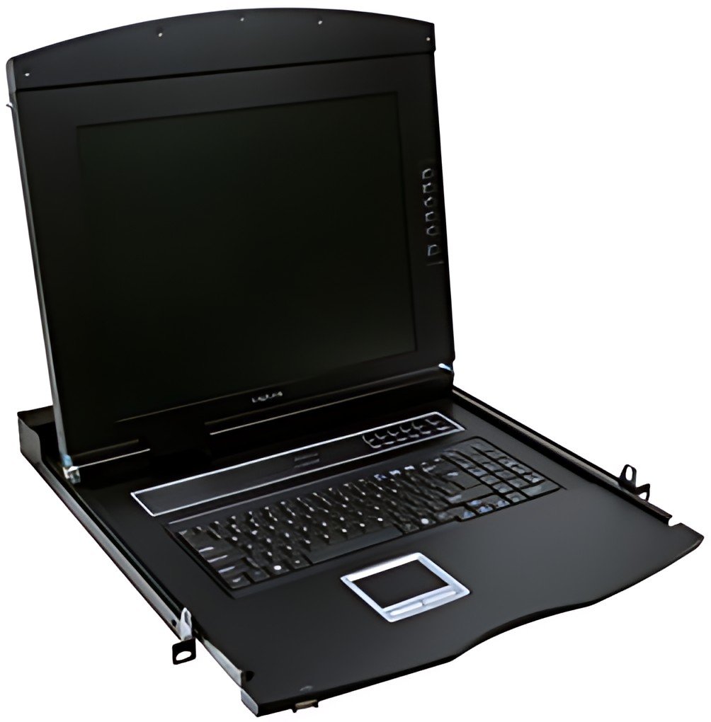 Console KVM LCD LogiLink 19" avec moniteur TFT 43,48 cm (17")