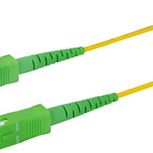 LogiLink Câble patch à fibre optique, 2x SC-Simplex, jaune