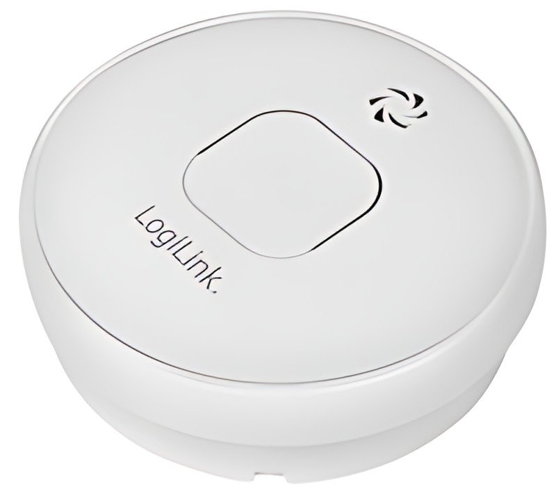 LogiLink Détecteur de fumée Longlife, blanc