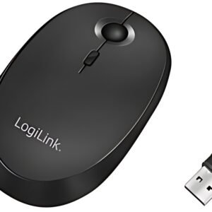 LogiLink Souris optique, sans fil, noir