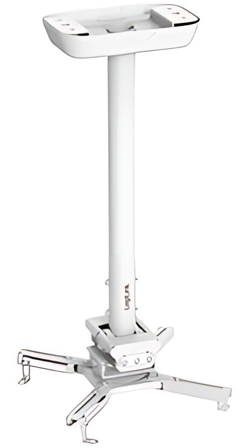 LogiLink Support de plafond pour vidéoprojecteur, blanc