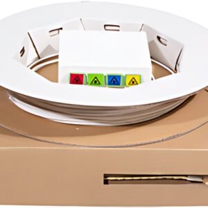 LogiLink Boîte d'épissure FTTH, 4x SC/APC, câble 20 m, blanc