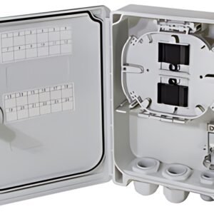LogiLink Boîte d'épissure FTTH/FTTB, pour 24 fibres max.