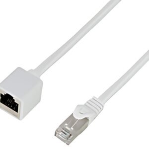 LogiLink Rallonge câble patch Premium, Cat.6A, 3 m, blanc