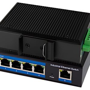 LogiLink Switch industriel Fast Ethernet, 5 ports, unmanaged