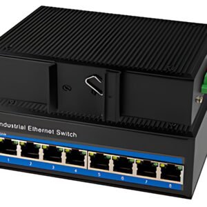 LogiLink Switch industriel Fast Ethernet, 8 ports, unmanaged