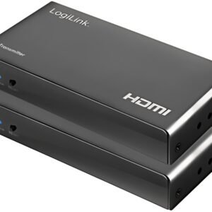 LogiLink Kit d'extension HDMI via LAN/KVM/2xUSB-A/1080p/HDCP