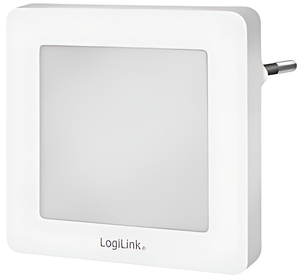 LogiLink Lampe d'orientation à LED avec capteur, blanc