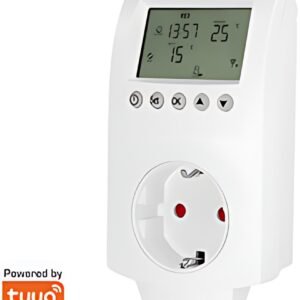 LogiLink Wi-Fi Smart Thermostat-Adapterstecker, 1-fach, weiß