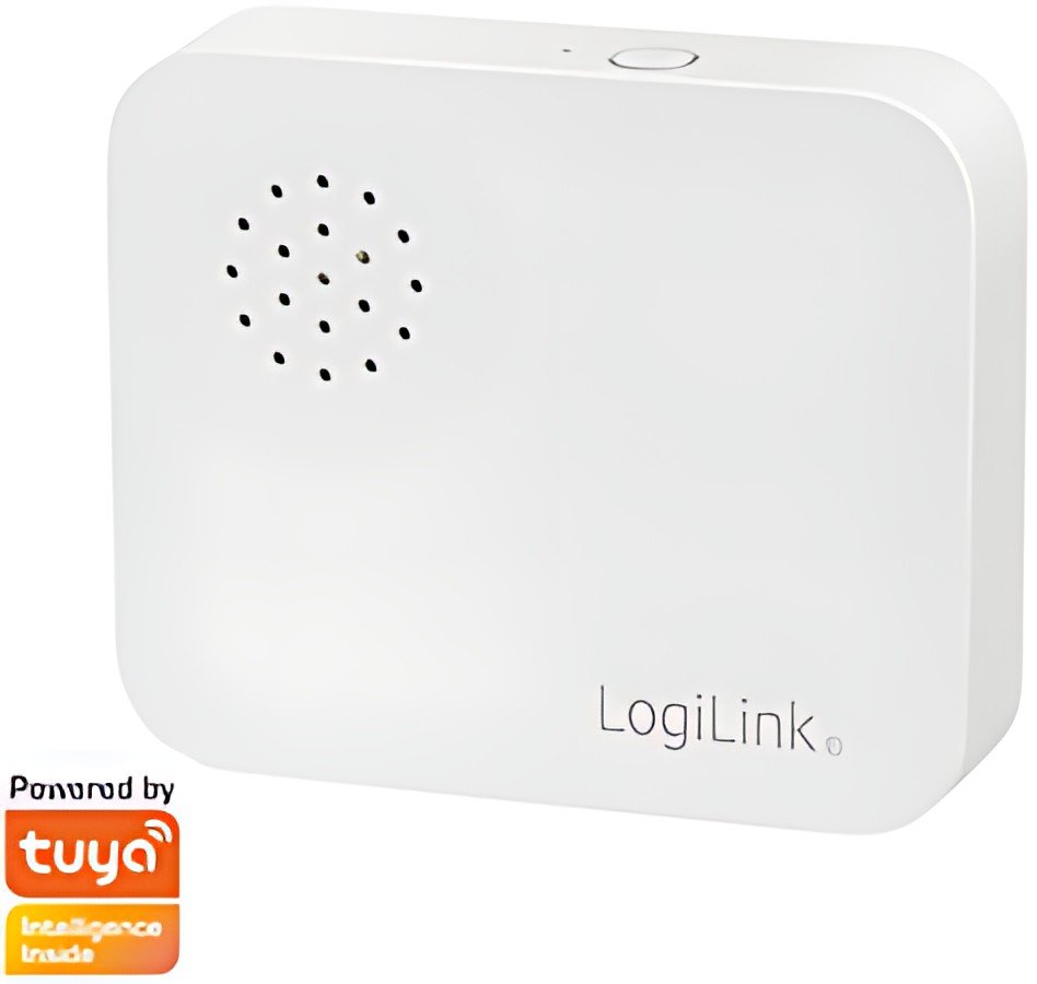 LogiLink Détecteur de vibration Smart Wi-Fi, blanc