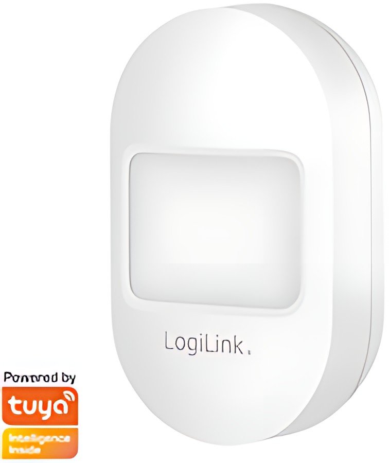 LogiLink Détecteur de mouvements Smart Wi-Fi, blanc