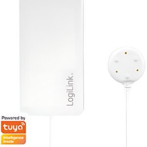 LogiLink Détecteur de fuite d'eau intelligent Wi-Fi, blanc