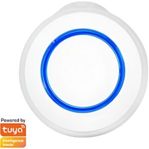 LogiLink Alarme SOS Smart Wi-Fi, blanc/bleu