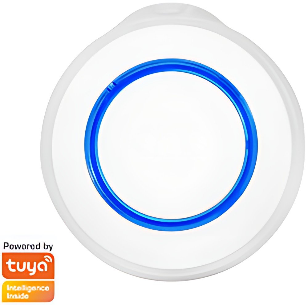 LogiLink Alarme SOS Smart Wi-Fi, blanc/bleu