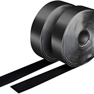 LogiLink Ruban auto-agrippant, set de 2, 25 mm x 5 m, noir