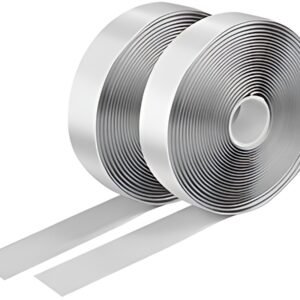LogiLink Ruban auto-agrippant, set de 2, 25 mm x 5 m, blanc