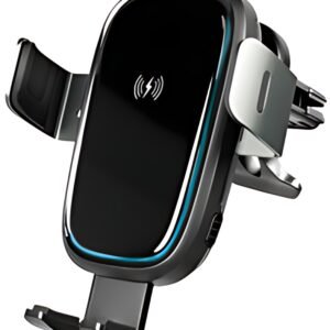 LogiLink Support de charge sans fil smartphone pour voiture