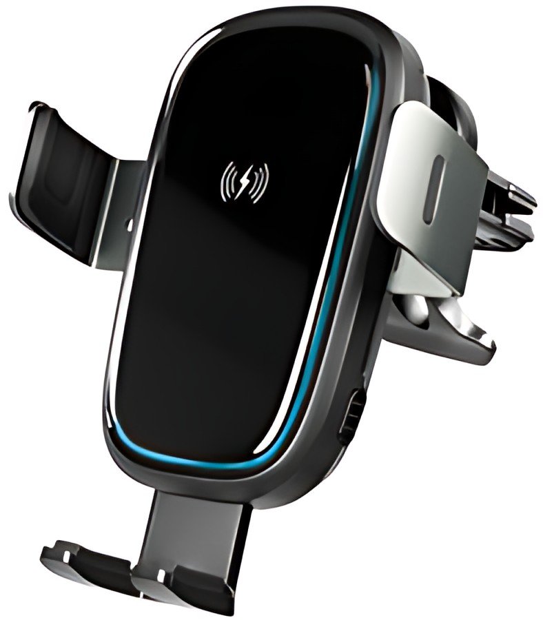 LogiLink Support de charge sans fil smartphone pour voiture