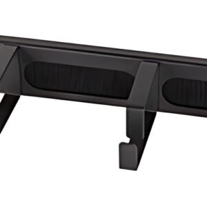 LogiLink Panneau guide-câble 19", 1 U, 4 étriers guide-câble