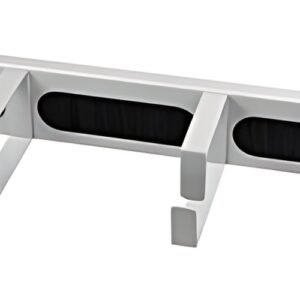 LogiLink Panneau guide-câble 19", 1 U, 4 étriers guide-câble