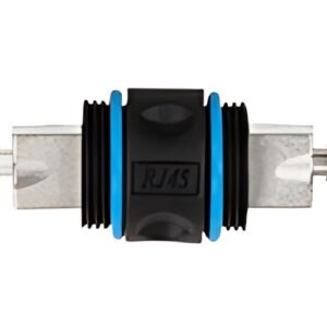 LogiLink Connecteur de câble extérieur, cat.6A/7/7A/8, noir