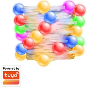 Guirlande lumineuse LogiLink Wi-Fi Smart RGB avec télécommande, 3 m
