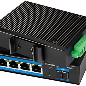 LogiLink Switch industriel Gigabit Ethernet, 4 ports