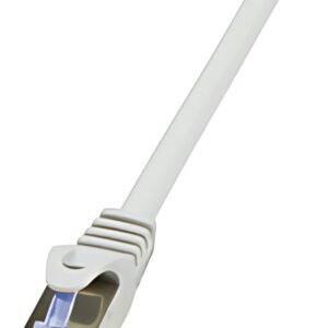 LogiLink Câble Patch, Cat. 6A, S/FTP, 40,0 m, gris