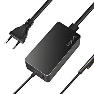 LogiLink Bloc d'alimentation pour Surface Notebooks, 65 W