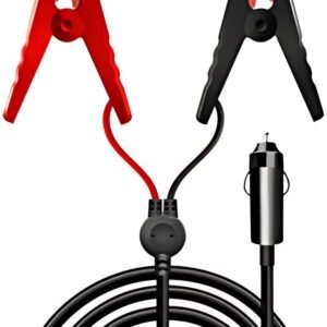 LogiLink Câble adaptateur pour allume-cigare, noir/rouge