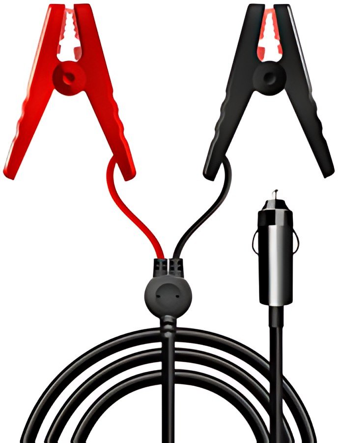 LogiLink Câble adaptateur pour allume-cigare, noir/rouge