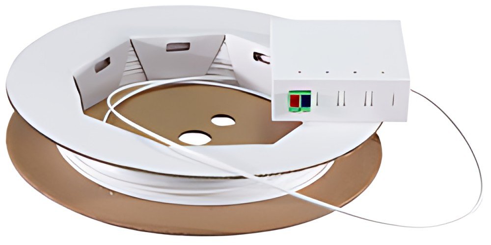 LogiLink Boîte d'épissure FTTH, 1x LCD/APC, blanc, 30 m