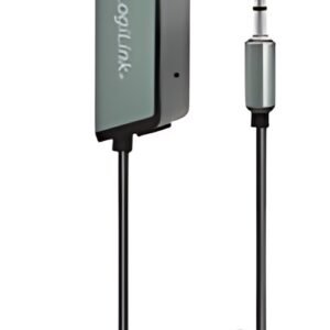 LogiLink Récepteur audio Bluetooth 5.3 pour véhicule, noir