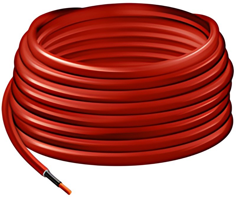 LogiLink Câble d'installation pour panneau solaire, rouge