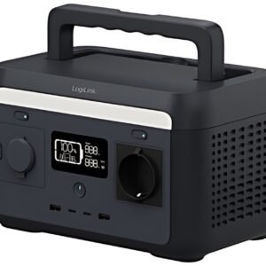 LogiLink Chargeur mobile/Powerstation, 300 watts, noir