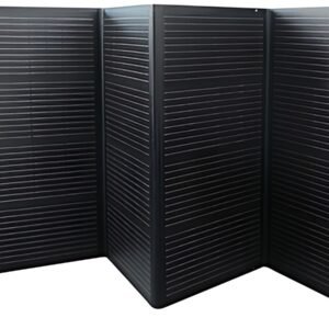LogiLink Panneau solaire, 400 watts, pliable, noir