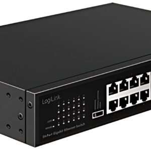 LogiLink Switch Gigabit Ethernet 19', 24 ports, Unmanaged