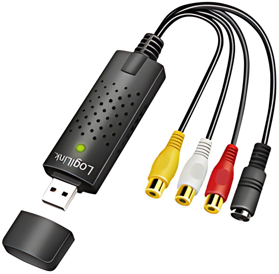 LogiLink Convertisseur audio & vidéo USB 2.0, noir