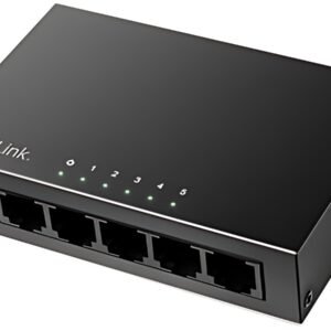 LogiLink Switch de bureau Gigabit Ethernet, 5 ports, noir
