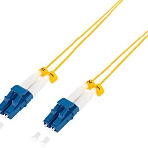 LogiLink Câble patch fibre optique, 2x LC-Duplex, OS2, 10 m