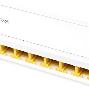 LogiLink Switch de bureau Gigabit Ethernet, 8 ports, blanc