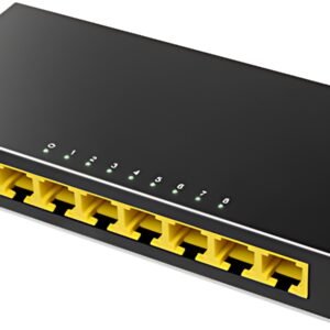 LogiLink Switch de bureau Gigabit Ethernet, 8 ports, noir